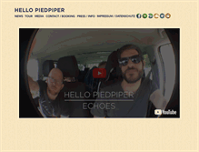 Tablet Screenshot of hellopiedpiper.com